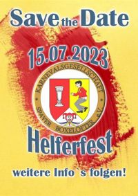 Plakat Helferfest